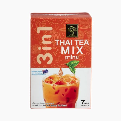Ranong Tea Thai Tea Mix - 7 x 30g sachets - yumyumthaishop.co.uk