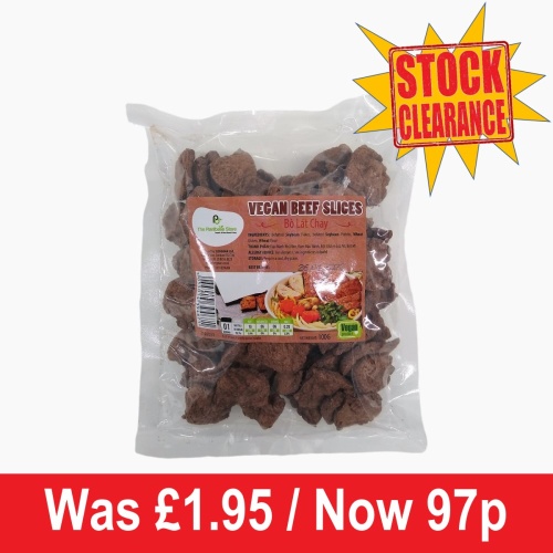 The Plantbase Store Vegan Beef Slices - 100g [BB 20.12.24]