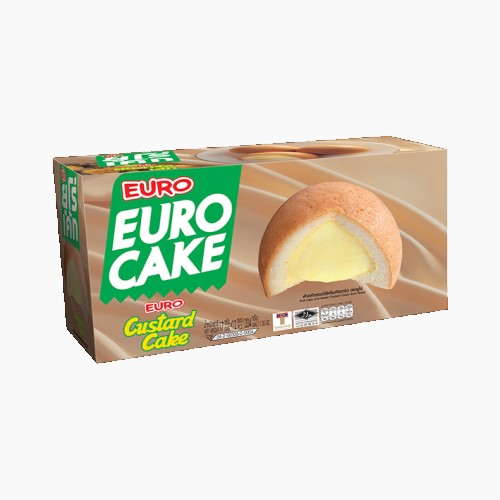 Euro Custard Cakes - 12 x 17g - 204g [BB 23.6.25]