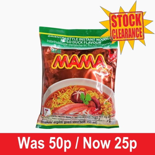 Mama Noodle Pa-Lo Duck - 55g [BB 8.12.24]