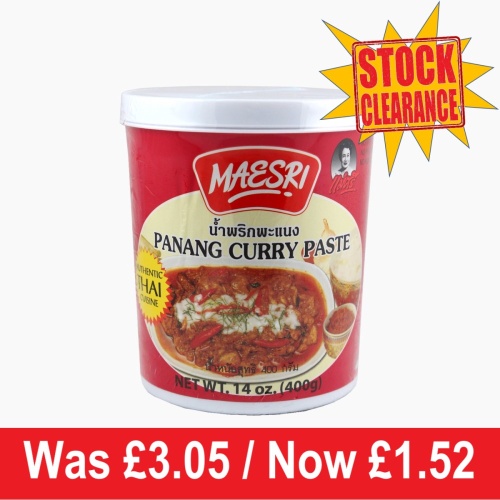 Maesri Panang Curry Paste -  400g [BB 9.8.24]