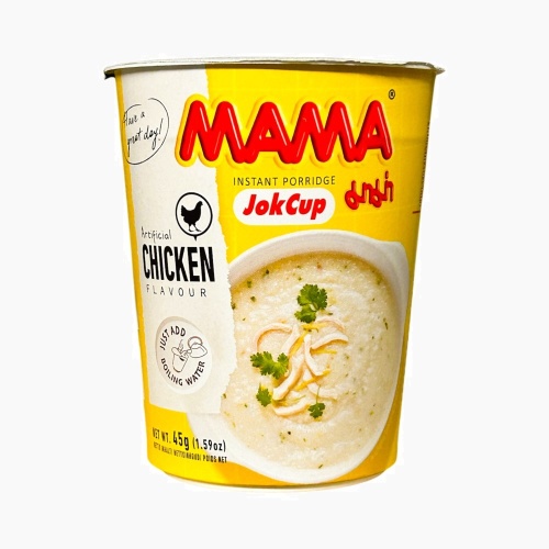 Mama Rice Porridge - Chicken Flavour - CASE - 12 x 45g [BB 25.9.25]