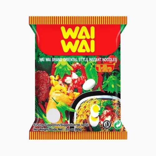 Wai Wai Instant Noodles Oriental Original Flavour - 60g [BB 23.8.25]