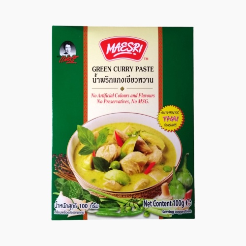 Maesri Green Curry Paste -  100g [BB 22.5.26]