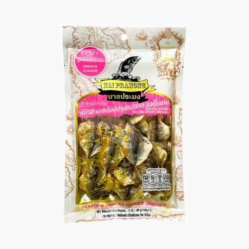 Nai Pramong Roasted Seasoned Yellow Stripe Trevally - Original Flavour - 40g [EXP 18.10.25]