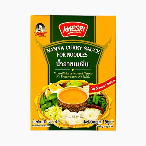 Maesri Curry Sauce for Noodles - Namya - 120g [BB 6.6.26]